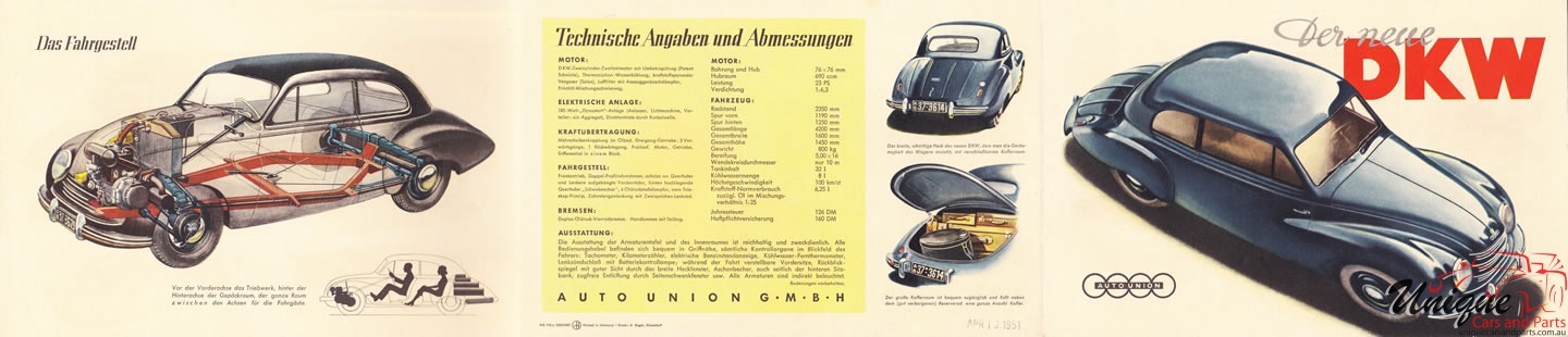 1959 DKW F89 Brochure Page 7